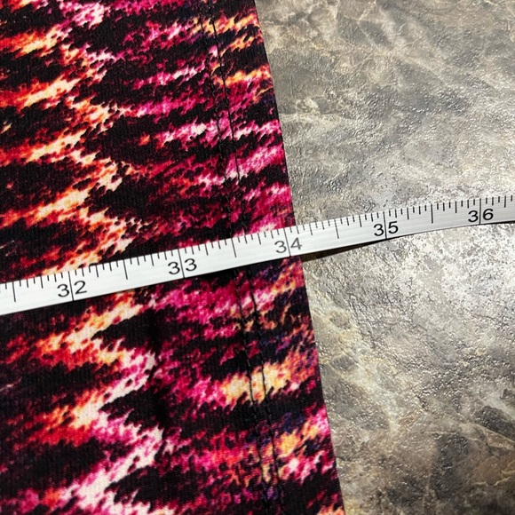 Rock 47 Women's Chevron Long Sleeve Dress Multicolor Size M - Picture 7 of 9